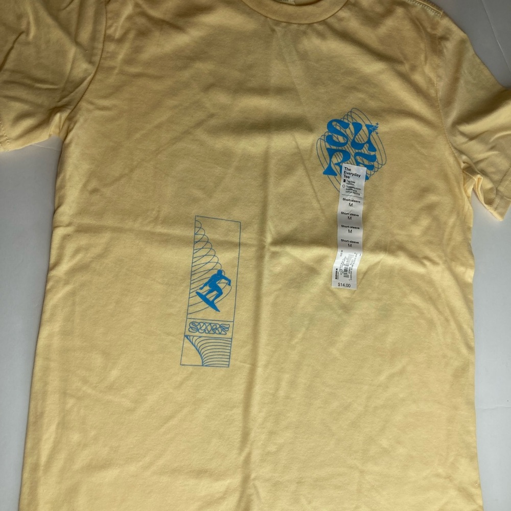 Sonoma Yellow and Blue Short Sleeve Tees